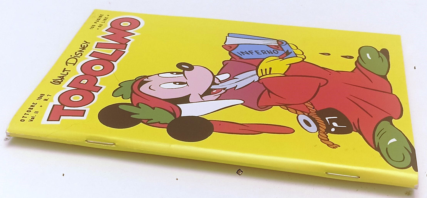 Topolino n.7 libretto - Walt Disney Mondadori - ristampa anastatica - F25