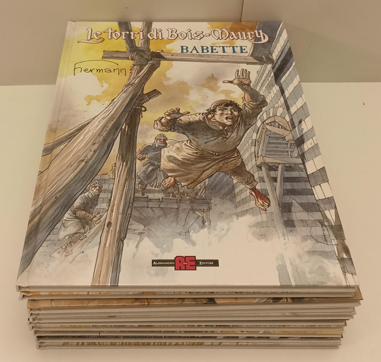 FV- LE TORRI DI BOIS MAURY VOLUMI 1/10- HERMANN - ALESSANDRO EDITORE -- C - B24