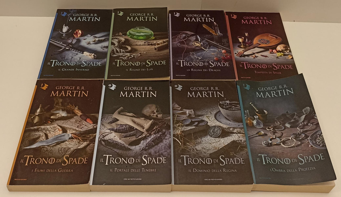 LF- IL TRONO DI SPADE VOLUMI II/IX - GEORGE MARTIN - MONDADORI - OSCAR--- B- XFS
