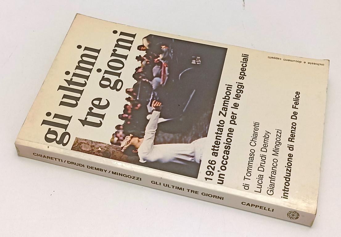 LW- GLI UTLIMI TRE GIORNI ATTENTATO A ZAMBONI -- CAPPELLI --- 1977 - B - YFS416