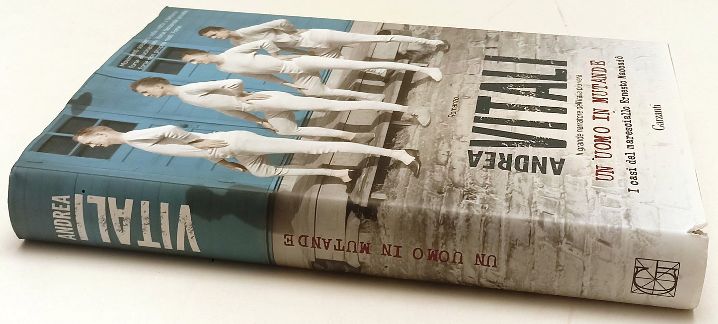 LN- UN UOMO IN MUTANDE - ANDREA VITALI - GARZANTI -- 1a ED. - 2020 - CS - YFS386