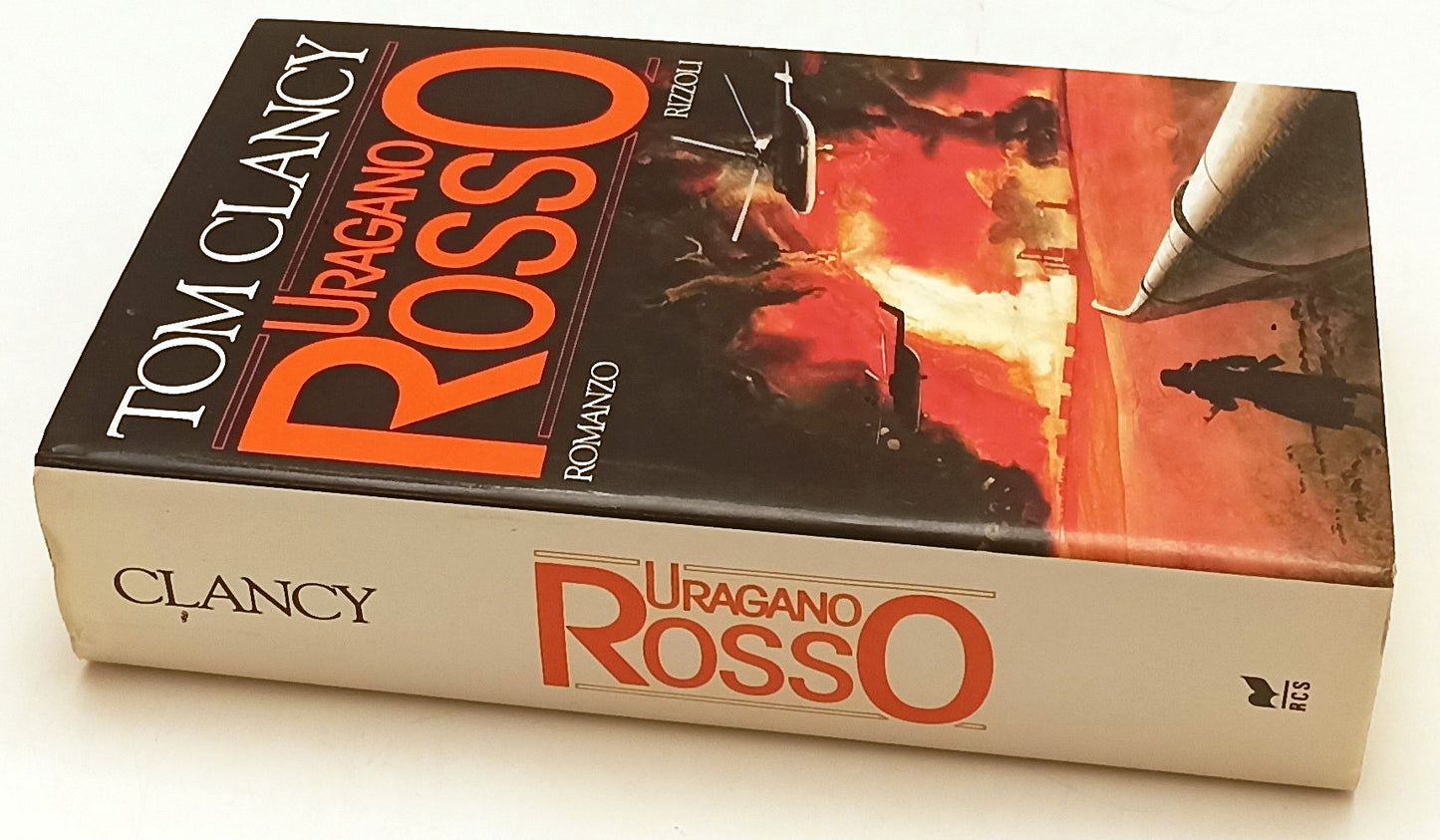 LN- URAGANO ROSSO - TOM CLANCY - RIZZOLI - LA SCALA - 1a ED.- 1987- CS- ZFS191