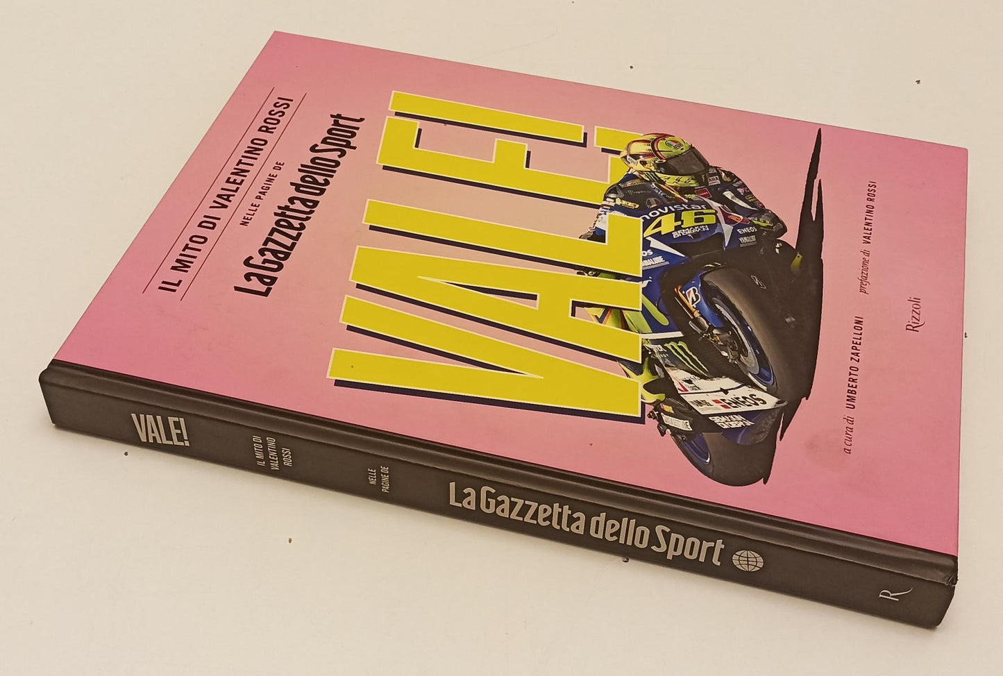 LC- IL MITO DI VALENTINO ROSSI GAZZETTA DELLO SPORT - RIZZOLI--- 2015- C- YFS231