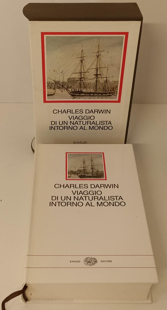 LS- VIAGGIO DI UN NATURALISTA INTORNO AL MONDO- DARWIN- EINAUDI- MILLENNI-CS-XFS