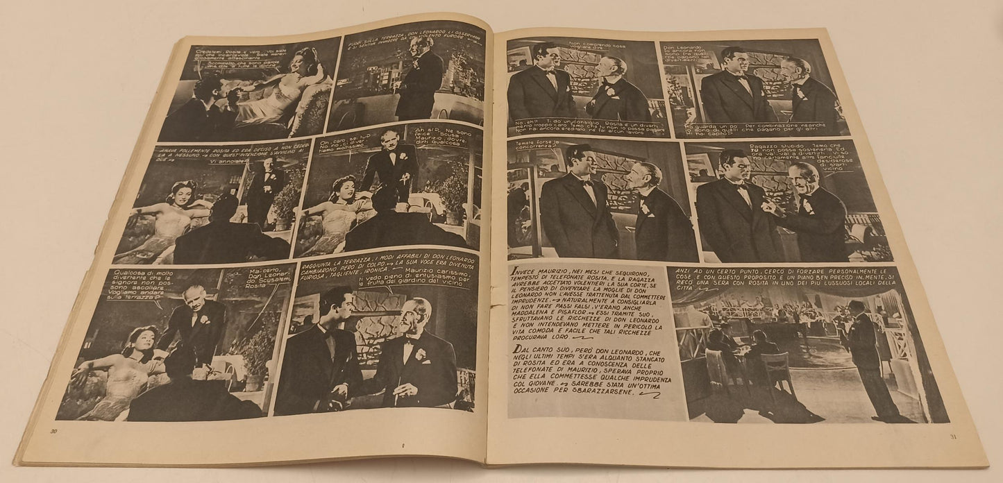 LR- FOTO ROMANZO GIGANTE VICTORY N.33 1955 FANGO con AGUIRRE e LARA - RVSa514