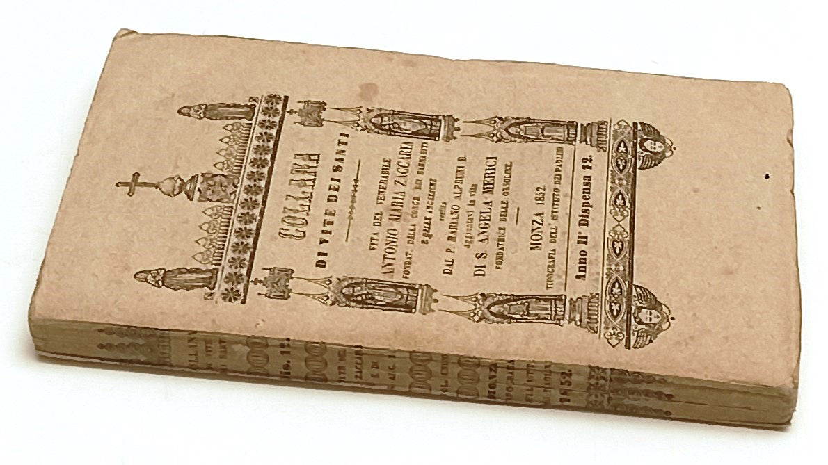 LD- COLLANA VITE SANTI VITA ANTONIO MARIA ZACCARIA S. ANGELA MERICI- 1852-ZFS150