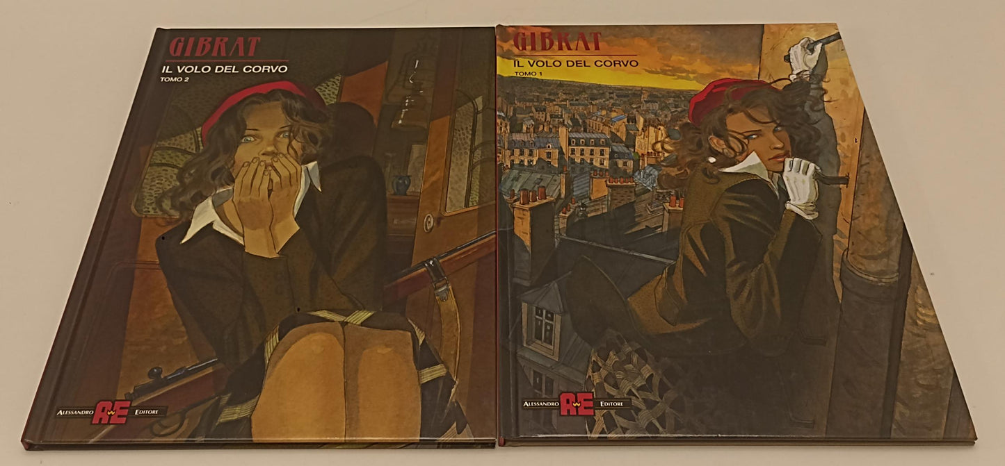 FV- IL VOLO DEL CORVO 1/2 - GIBRAT - ALESSANDRO EDITORE - 2002 - C- C24