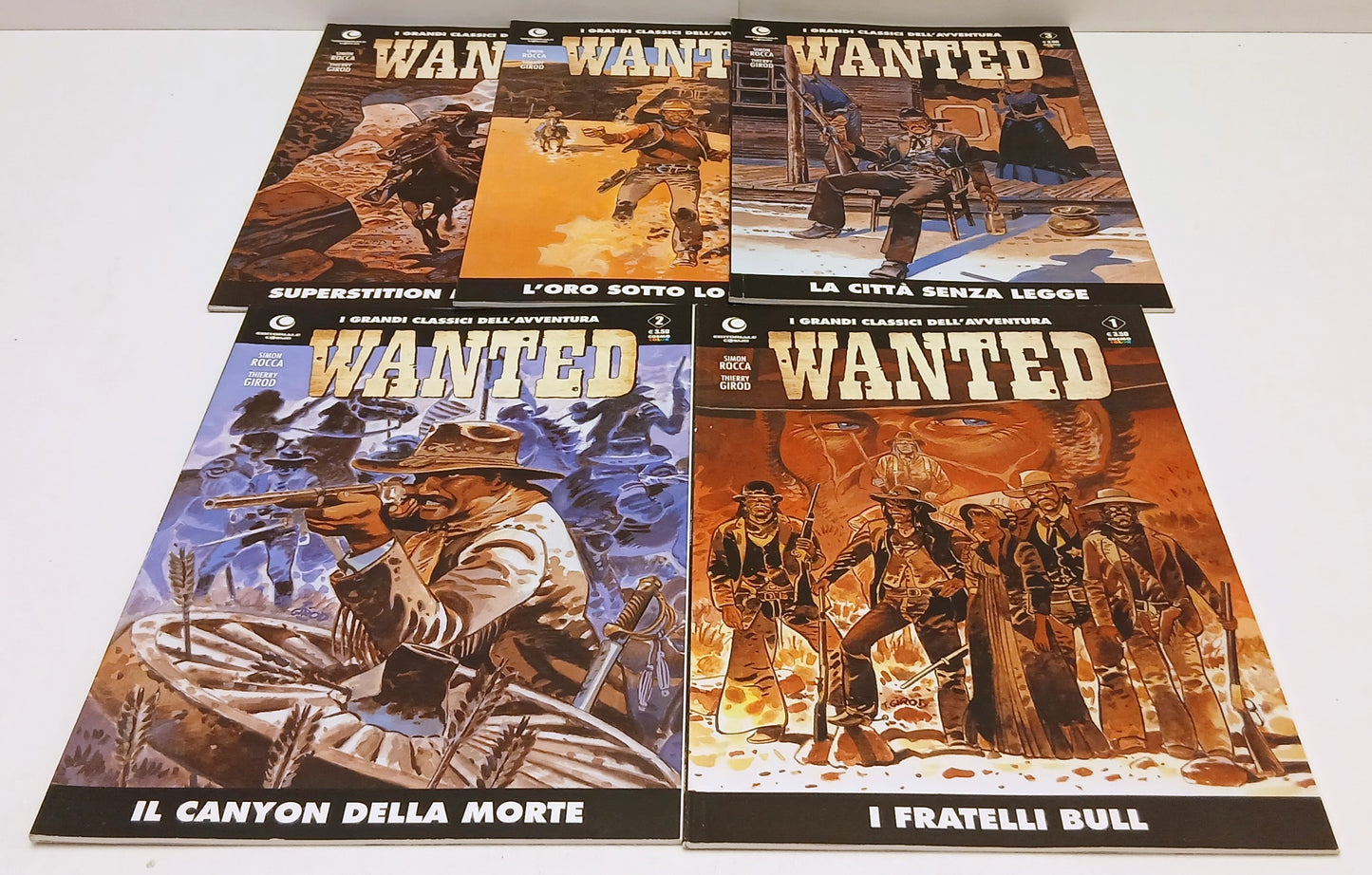 FZ- WANTED 1/5 SERIE COMPLETA -- COSMO COLOR CLASSICI AVVENTURA - 2014 - B - M25