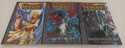 FM- WARCRAFT SUNWELL TRILOGY 1/3 COMPLETA COME NUOVI -- JPOP -- BS - P23