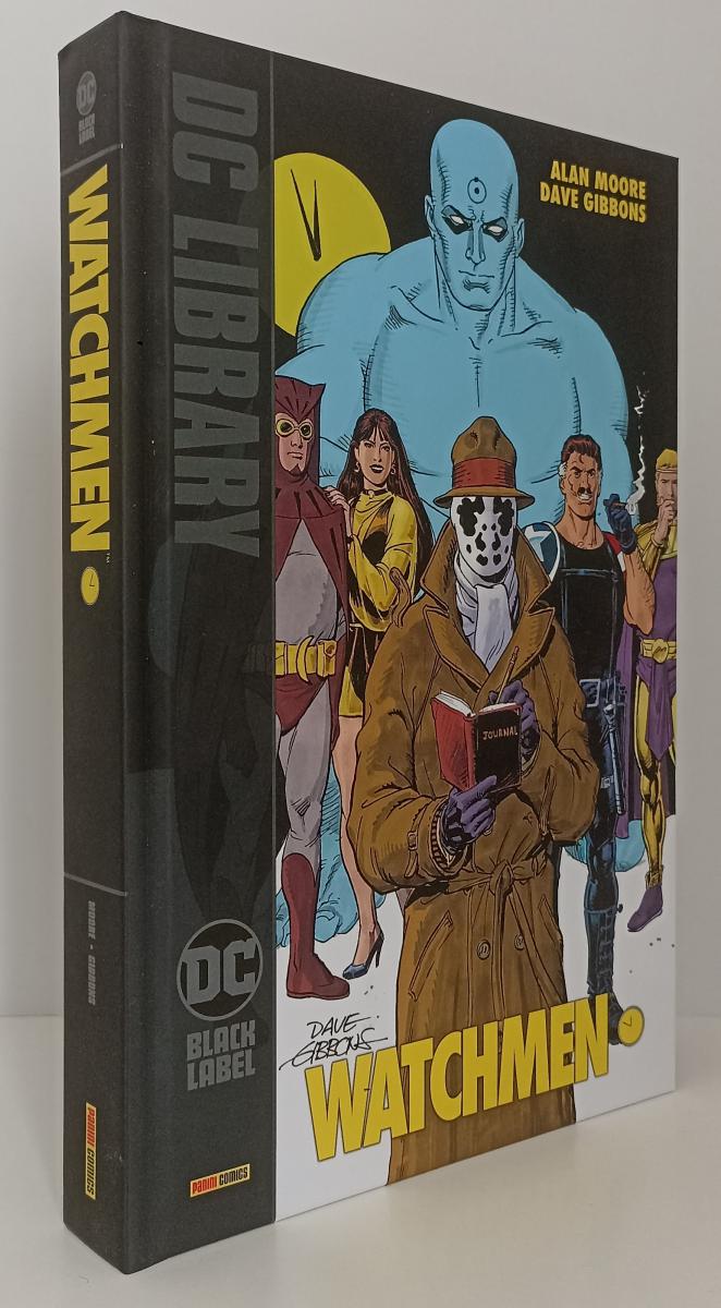 FV- WATCHMEN - ALAN MOORE GIBBONS - PANINI DC LIBRARY BLACK LABEL - 2020- C- F23