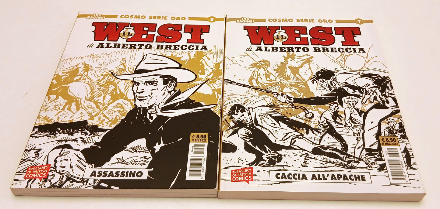 FB- IL WEST 1/2 COMPLETA - ALBERTO BRECCIA - COSMO ORO - 2022 - B - Z25