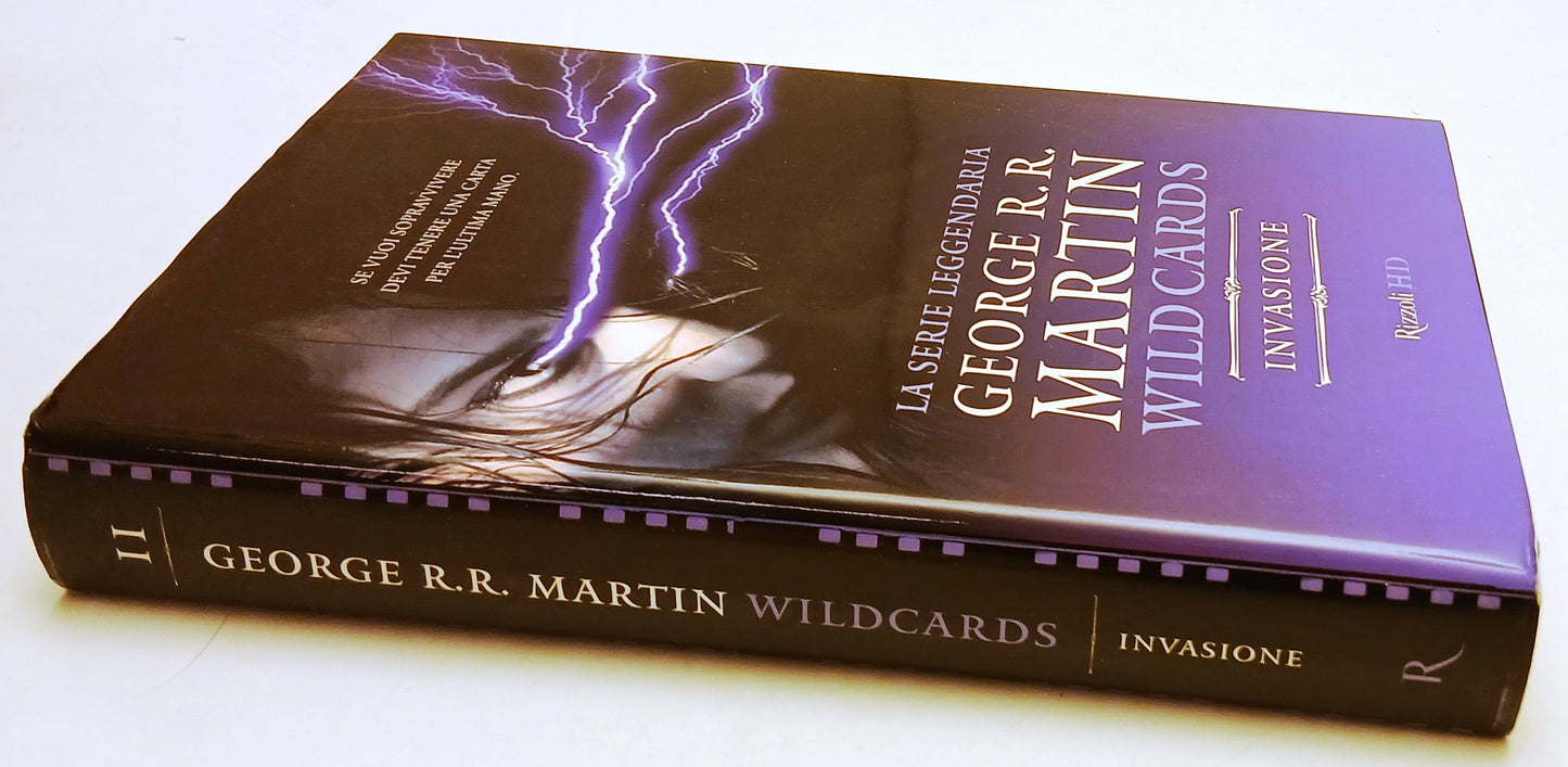 LN- WILDCARDS WILD CARDS INVASIONE- GEORGE MARTIN- RIZZOLI- HD-- 2010- CS- ZFS48