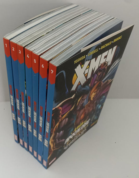 FV- X-MEN L'ERA DI APOCALISSE COLLECTION 1/7 COMPLETA -- MARVEL PANINI -- B- F23
