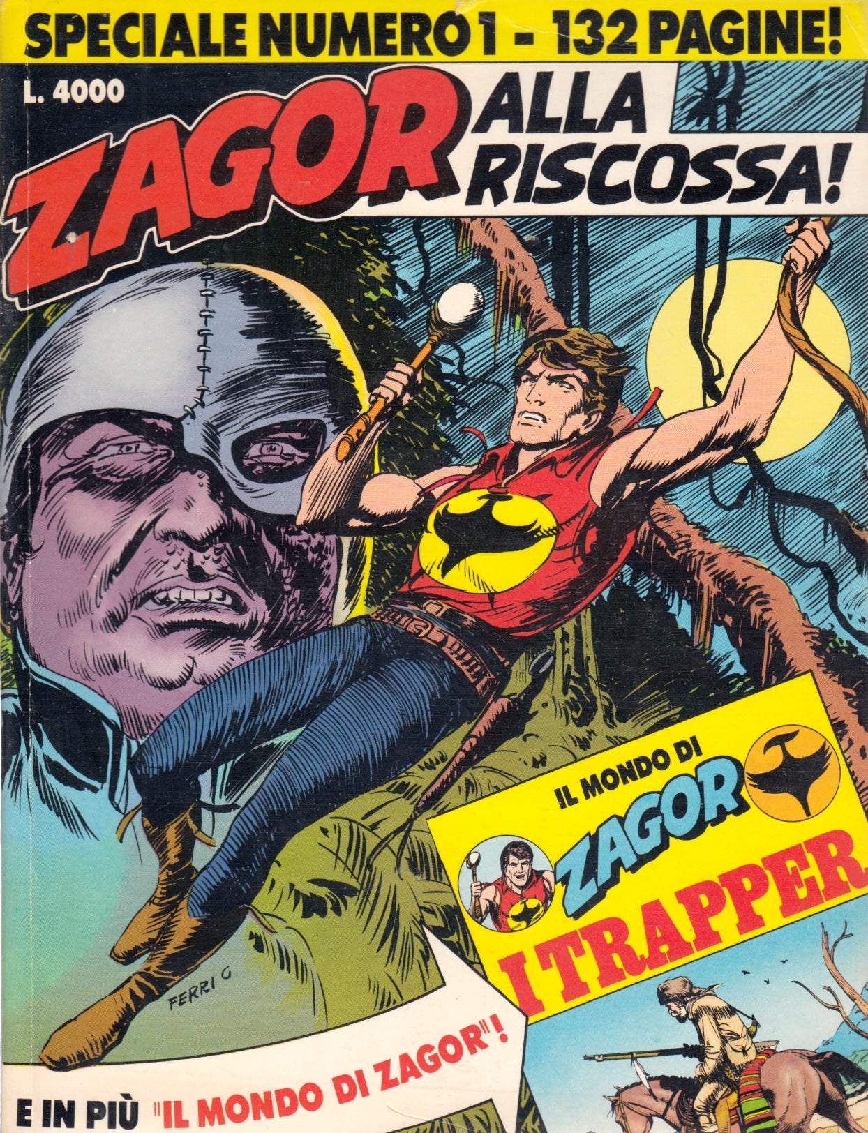 Zagor speciale n.1 completo di albetto - Bonelli - 1a ed.- E26