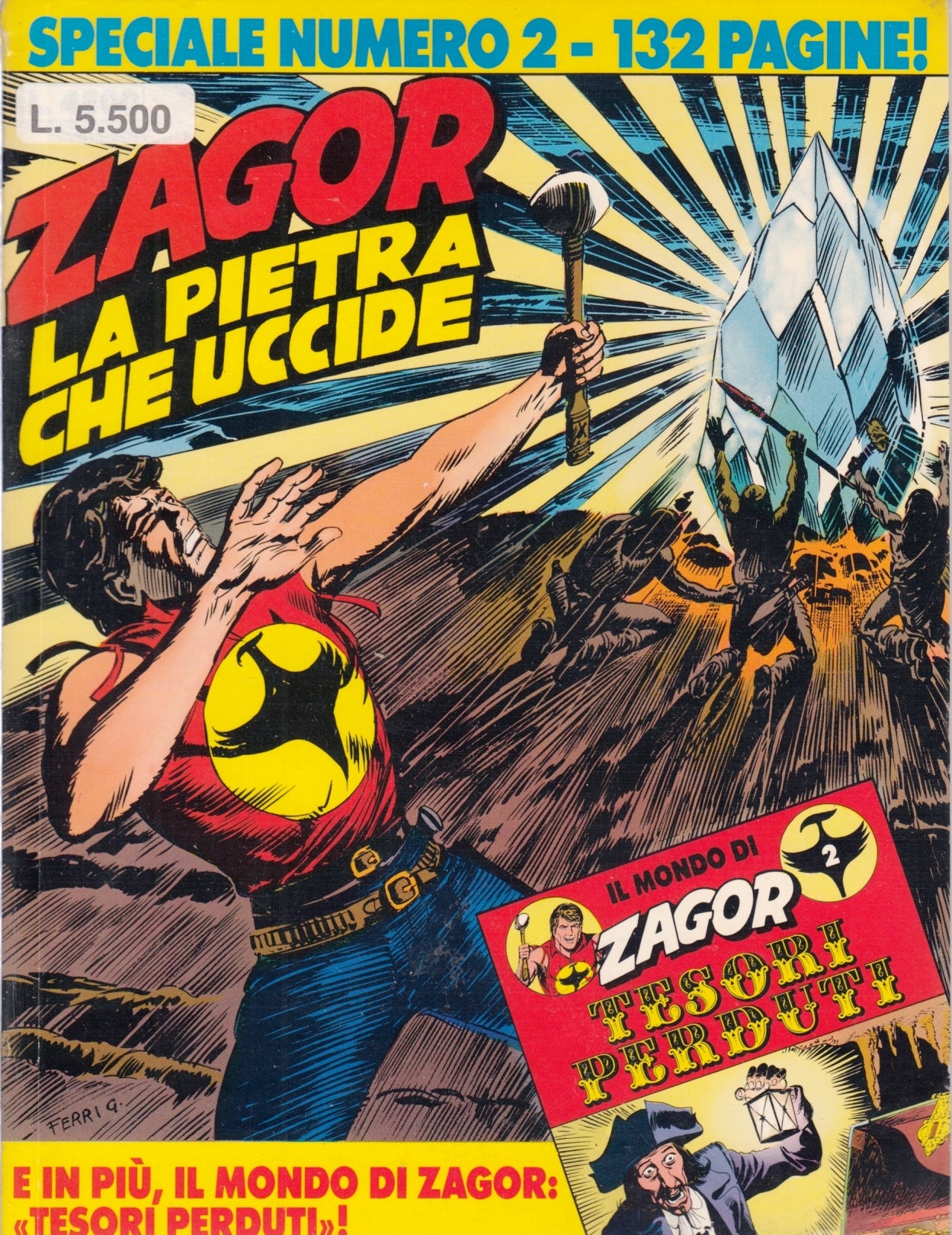 Zagor speciale n.2 completo di albetto - Bonelli - 1a ed.- E26