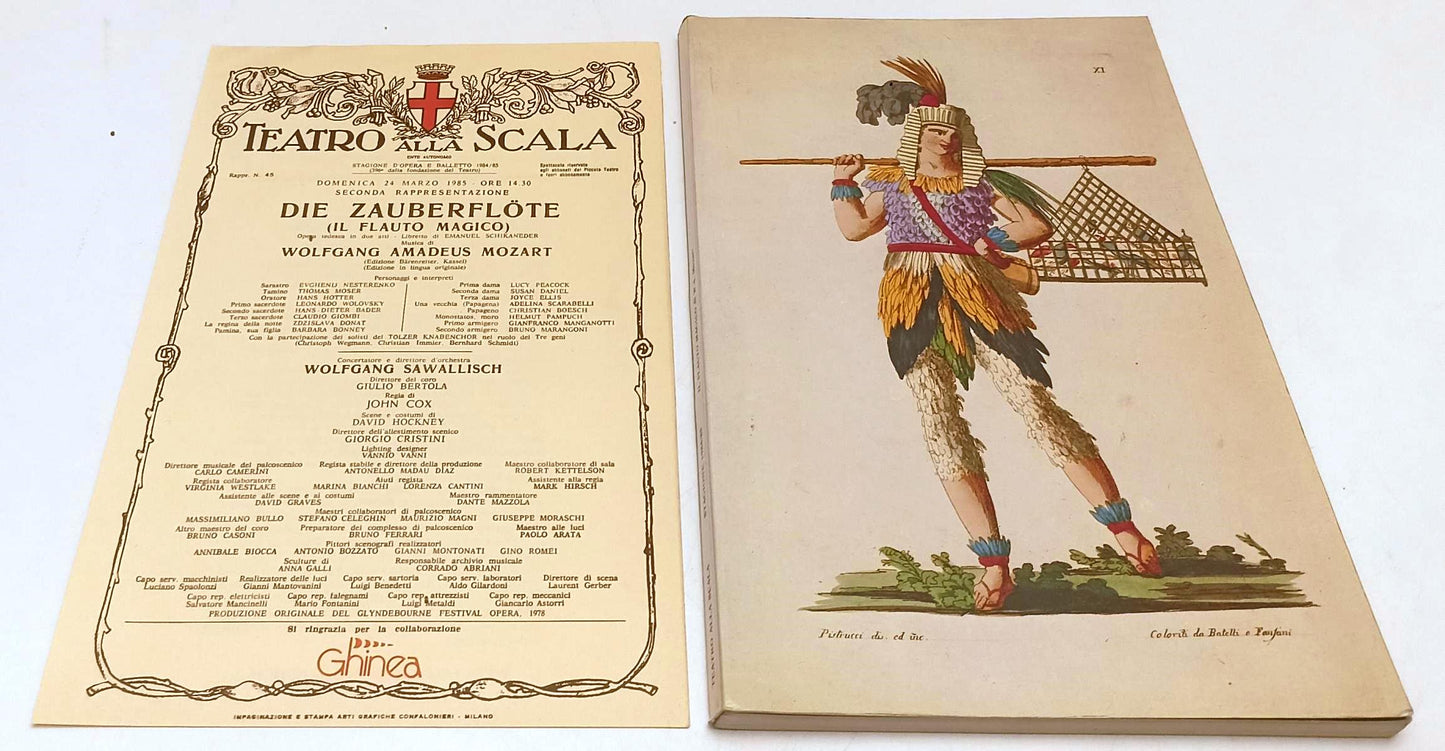 LT- TEATRO ALLA SCALA STAGIONE 1984/85 IL FLAUTO MAGICO di MOZART - B - YFS977