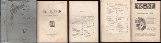 LB- L'ITALIA GIOVANE VARIETA' LETTURE - VERTUA GENTILE - HOEPLI--- 1890- C- TTP1
