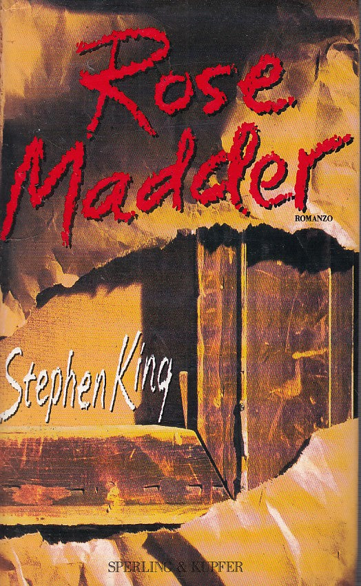 LG- ROSE MADDER-CARTONATO  STEPHEN KING- SPERLING KUFER --- 1996 - CS - YDS999