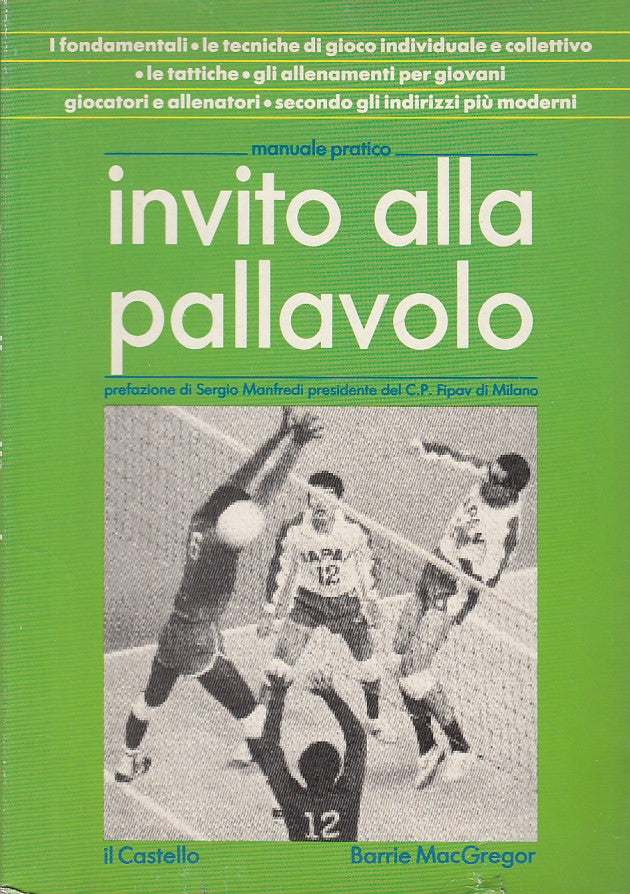 LC- INVITO ALLA PALLAVOLO GUIDA - MACGREGOR - CASTELLO --- 1977 - B - YDS431