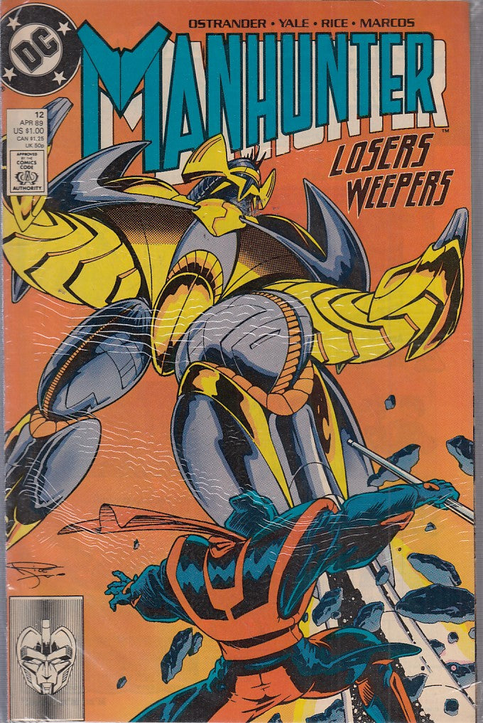 FL- MANHUNTER N.12-- DC COMICS USA- 1989- S- PBX