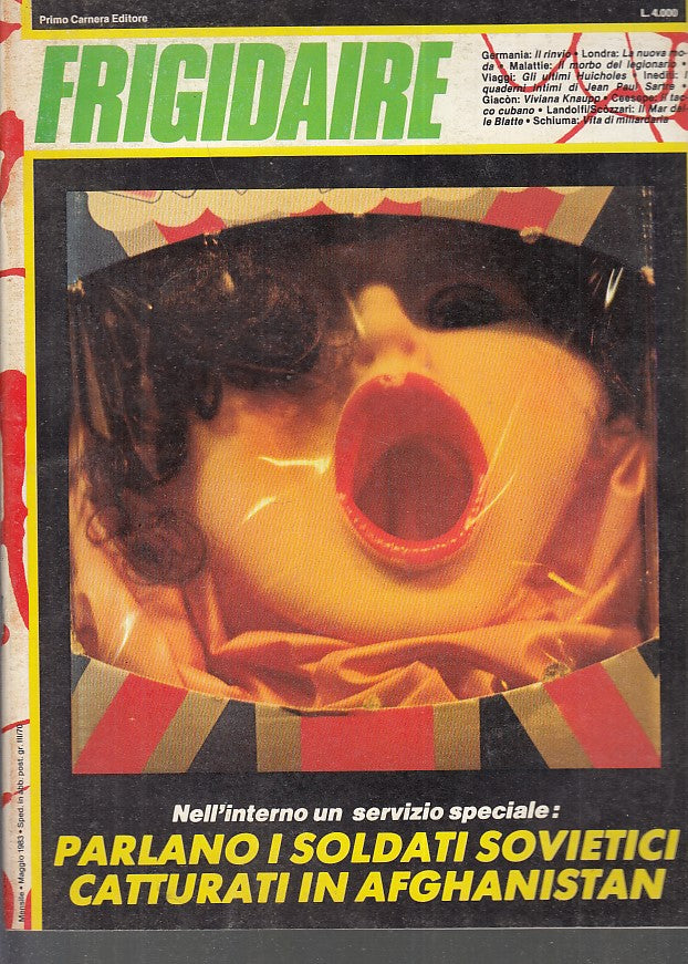 FR- RIVISTA FRIGIDAIRE N.30 -- PRIMO CARNERA - 1983 - S - PBX