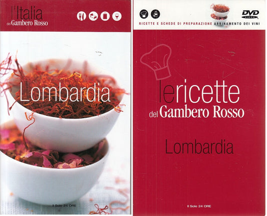 LV- ITALIA DEL GAMBERO ROSSO LOMBARDIA + DVD -- SOLE 24 ORE--- 2007 - B - YDS474