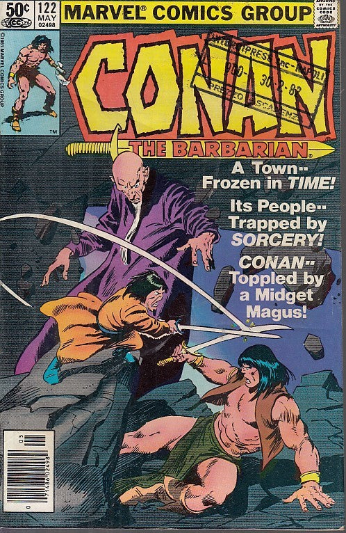 FL- CONAN THE BARBARIAN N.122 -- MARVEL COMICS USA - 1981 - S - PQX