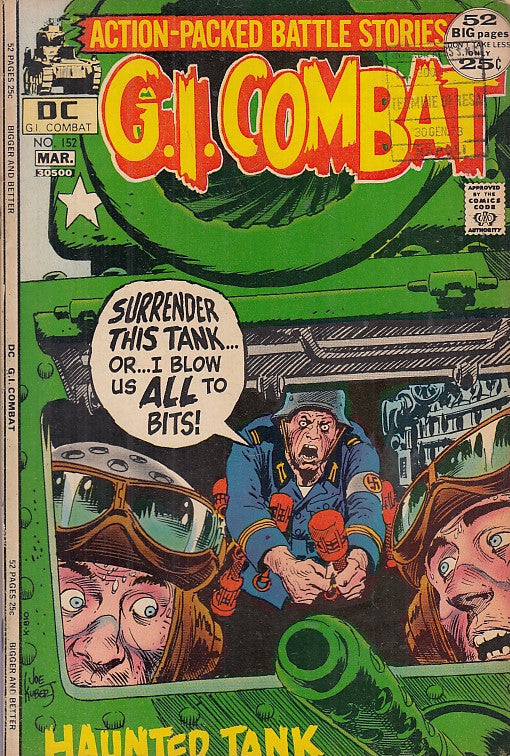 FL- G.I. COMBAT N.152 -- DC COMICS USA - 1972 - S - PRX