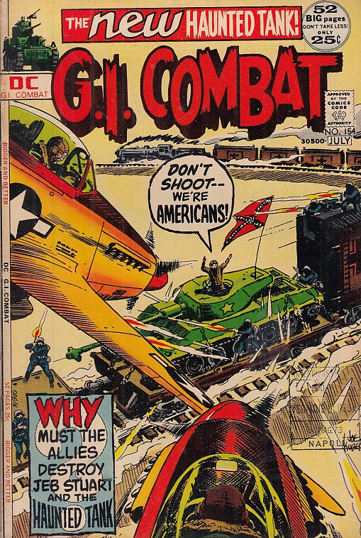 FL- G.I. COMBAT N.154 -- DC COMICS USA - 1972 - S - PRX