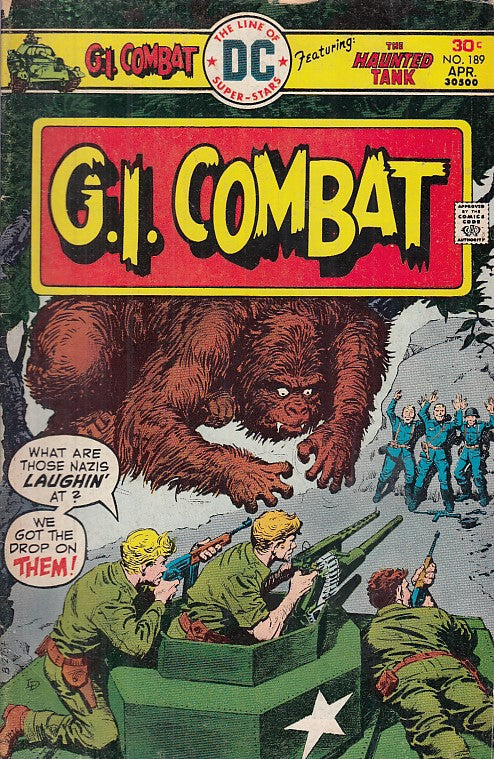 FL- G.I. COMBAT N.189 -- DC COMICS USA - 1976 - S - PRX