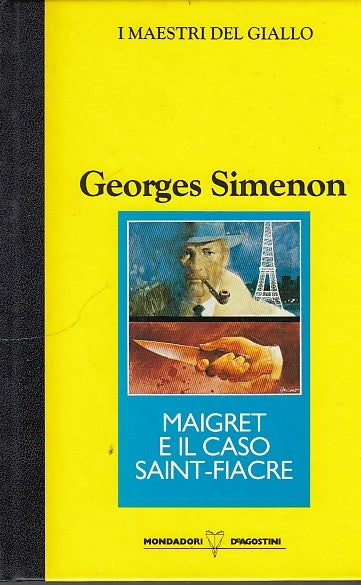 LG- MAIGRET E SAINT FACRE- SIMENON- MONDADORI- MAESTRI GIALLO-- 1990- C- ZFF196
