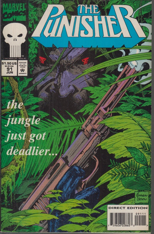 FL- THE PUNISHER N.91 IN LINGUA ORIGINALE -- MARVEL COMICS USA - 1994 - S - NQX