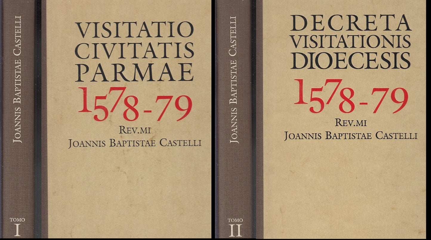 LD- VISITATIO PARMA 1578/79 1/2 - JOANNIS BAPTISTAE CASTELLI ---- 2000- C-YFS657