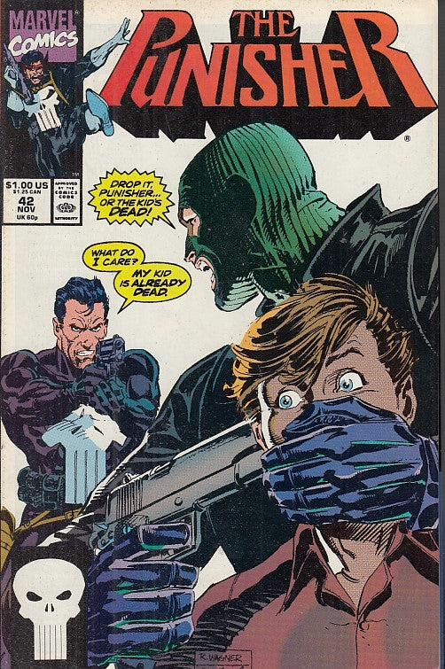 FL- THE PUNISHER N.42 IN LINGUA ORIGINALE -- MARVEL COMICS USA - 1990 - S - NQX