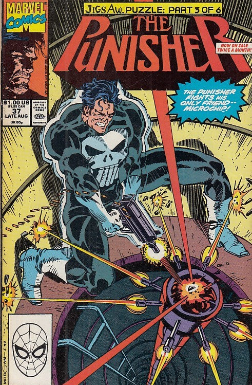 FL- THE PUNISHER N.37 IN LINGUA ORIGINALE -- MARVEL COMICS USA - 1990 - S - NQX