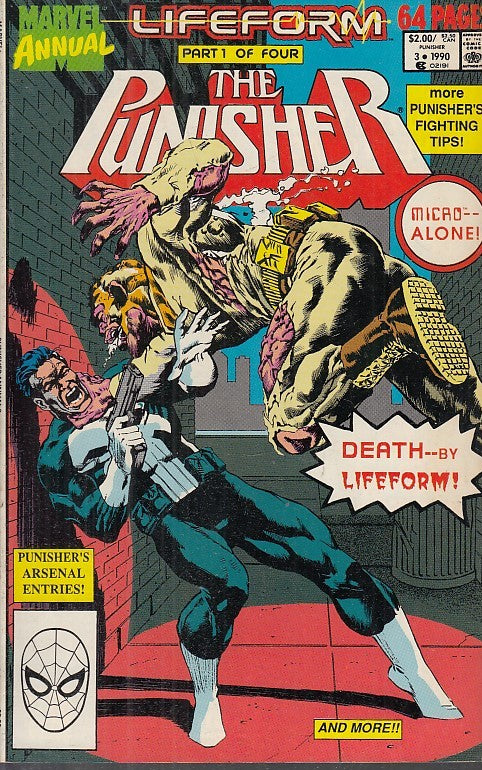 FL- THE PUNISHER ANNUAL N.3 IN LINGUA ORIGINALE -- MARVEL USA - 1990 - B - NQX