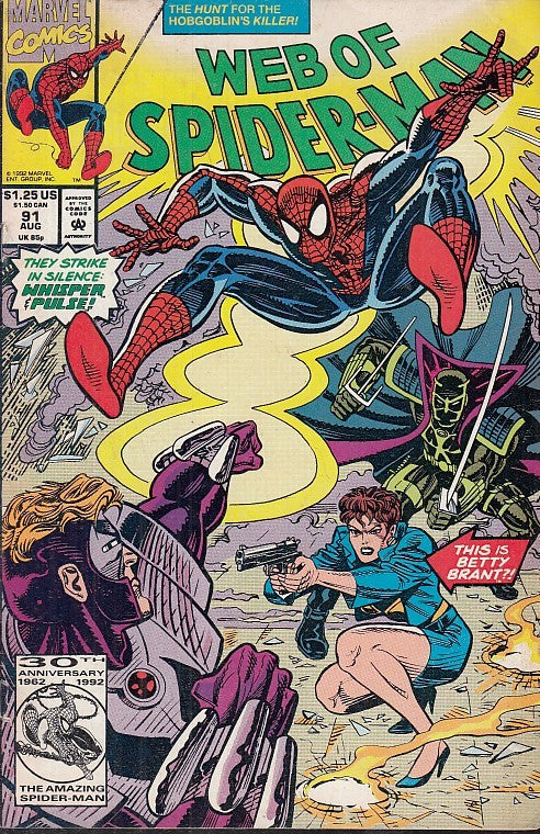 FL- WEB OF SPIDER-MAN N.91 -- MARVEL COMICS USA - 1992 - S - PRX