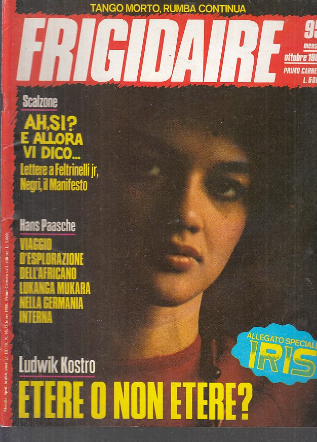 FR- RIVISTA FRIGIDAIRE N.95 -- PRIMO CARNERA - 1988 - S - PRX