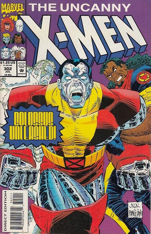 FL- THE UNCANNY X-MEN N,302 -- MARVEL COMICS USA - 1993 - S - PRX