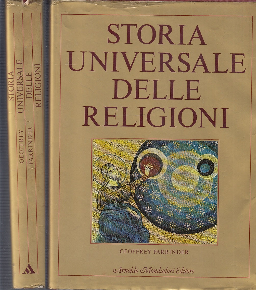 LD- STORIA UNIVERSALE DELLE RELIGIONI - PARRINDER- MONDADORI--- 1984- CS- YFS687