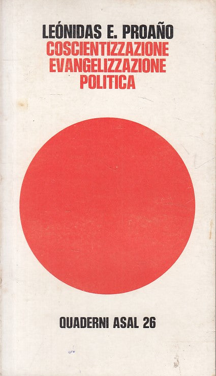 LD- COSCIENTIZZAZIONE EVANGELIZZAZIONE POLITICA -- ROMA --- 1976 - B - ZFS461
