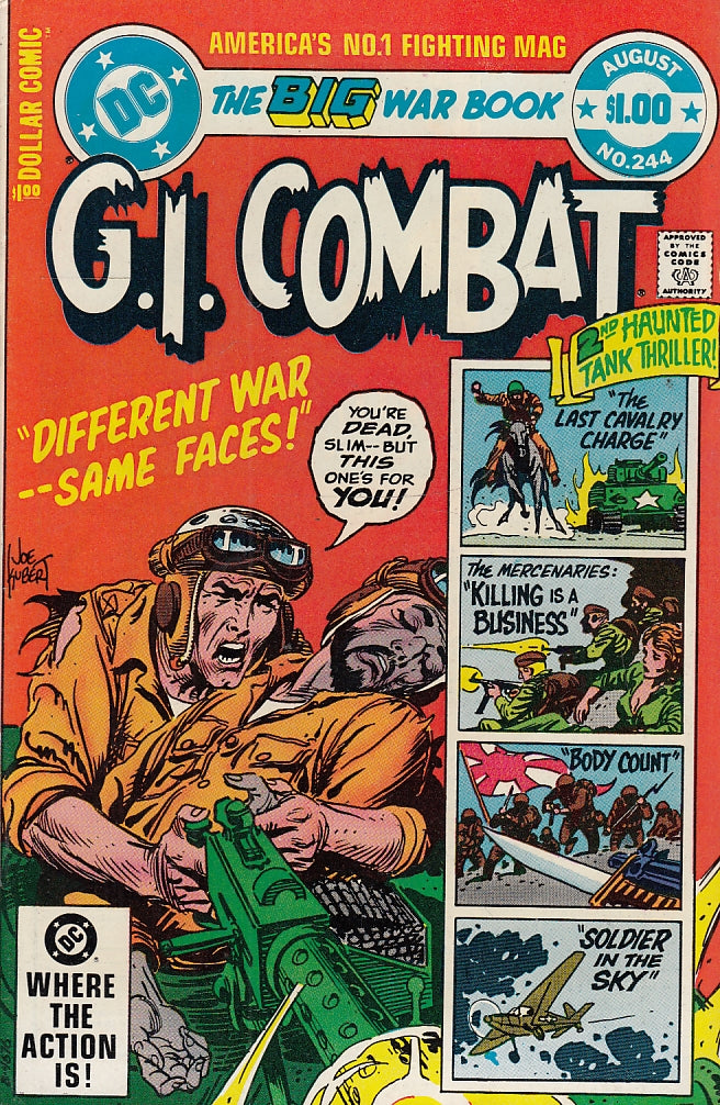 FL- G.I. COMBAT N.244 -- DC COMICS USA - 1982 - S - QGX