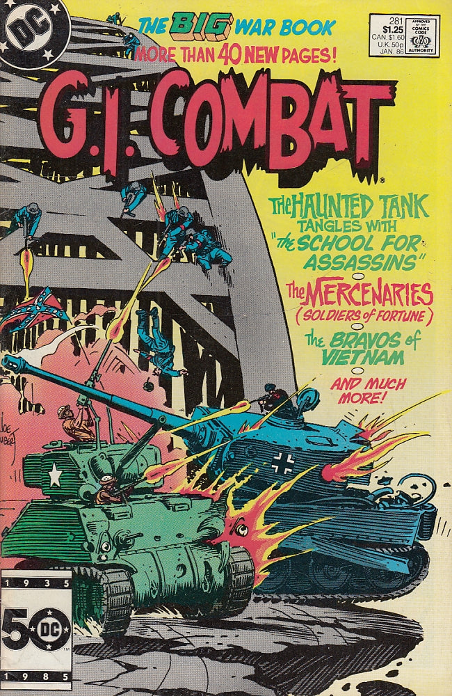 FL- G.I. COMBAT N.281 -- DC COMICS USA - 1986 - S - QGX