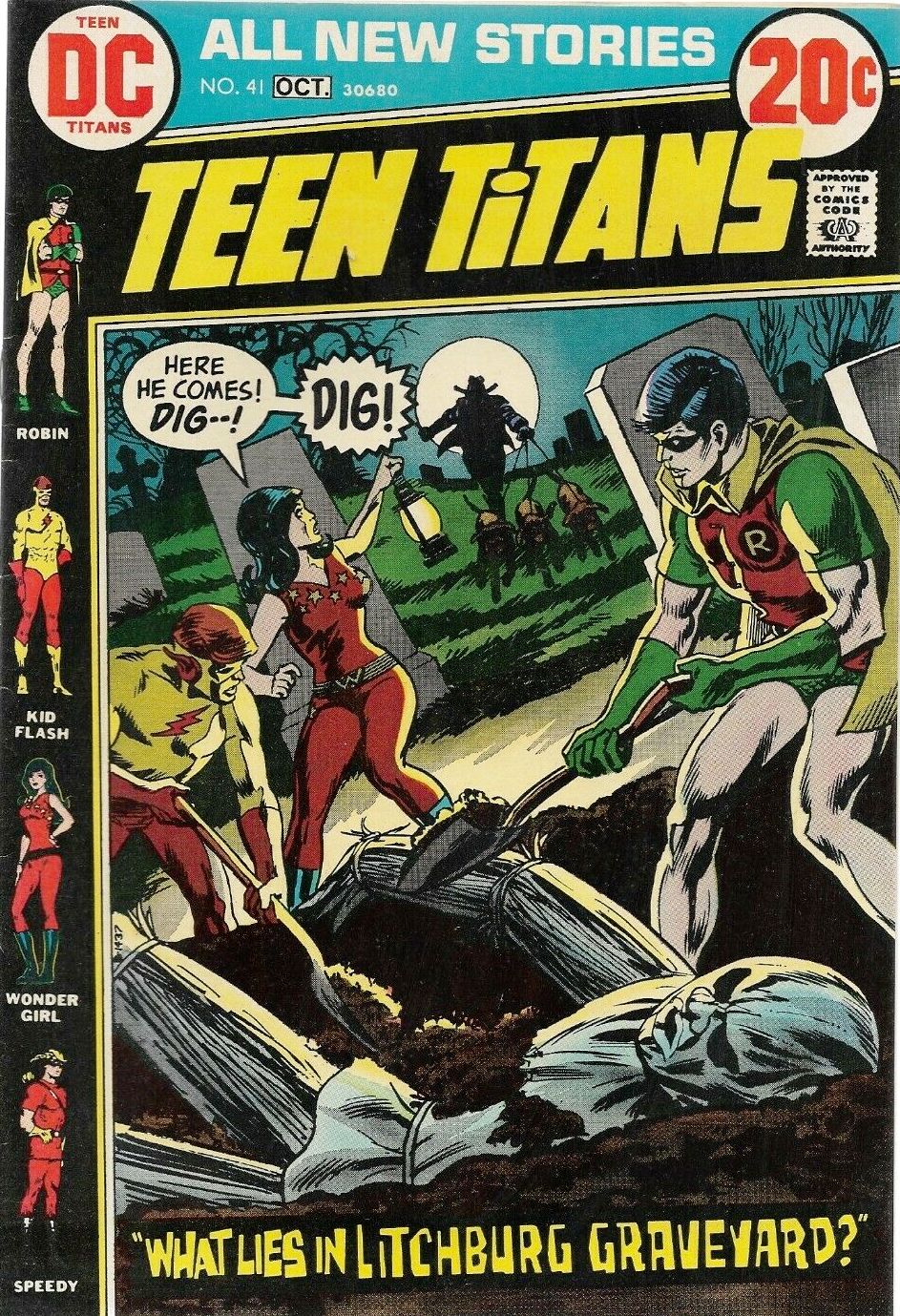 FL- TEEN TITANS N.41 ALL NEW STORIES BRONZE AGE -- DC COMICS USA - 1972 - S- QGX
