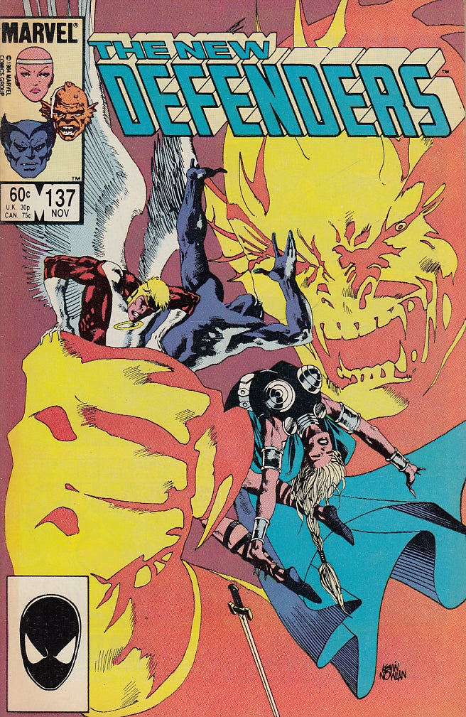 FL- THE NEW DEFENDERS N.137 ORIGINALE -- MARVEL COMICS USA - 1984 - S - QGX