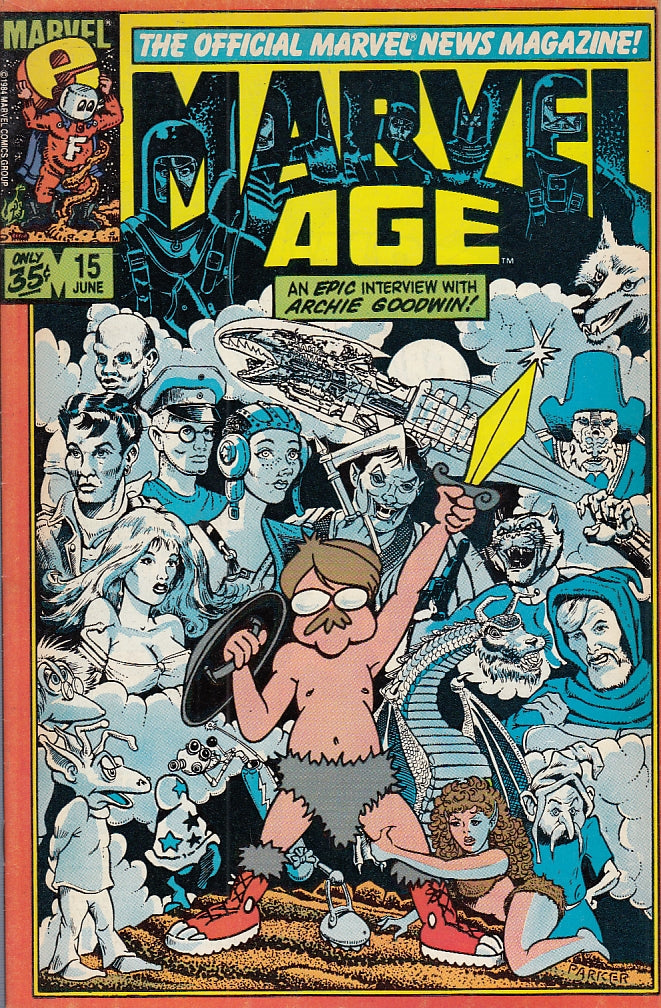 FL- MARVEL AGE N.15 -- MARVEL COMICS USA - 1984 - S - QGX
