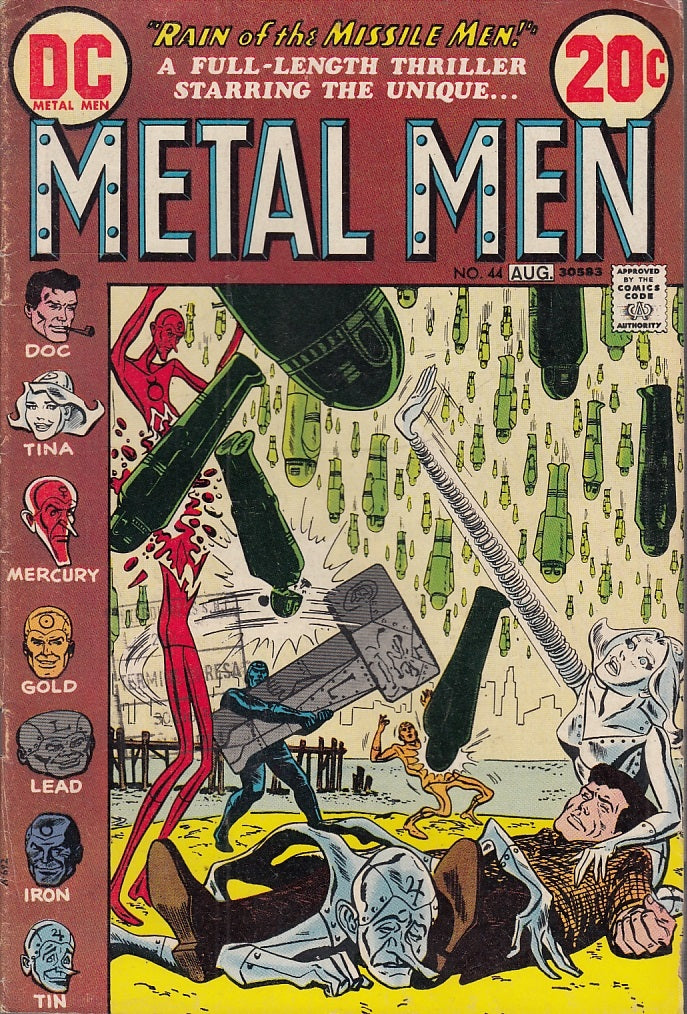 FL- METAL MEN N.44 IN LINGUA ORIGINALE -- DC COMICS USA - 1973 - S - QHX