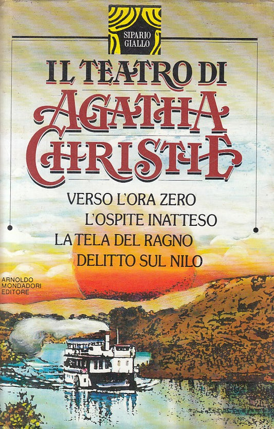 LG- TEATRO DI AGATHA CHRISTIE -- MONDADORI - SIPARIO GIALLO-- 1983 - CS - YFS665