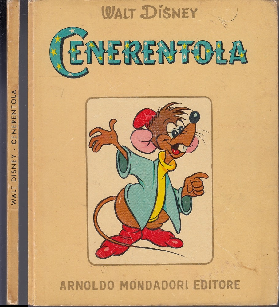 LB- CENERENTOLA ILLUSTRATO CARTONE ANIMATO - DISNEY- MONDADORI--- 1955- C- XFS11