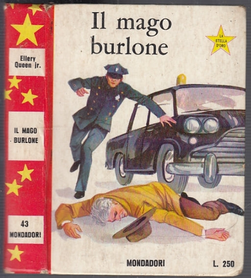 LB- IL MAGO BURLONE- ELLERY QUEEN JR.- MONDADORI- STELLA D'ORO-- 1966- C- RGZ